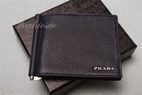 used mens wallet prada|prada mens wallet with money clip.